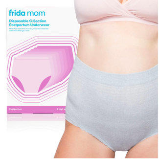 FridaMom Highwaist Disposable Underwear Csec 8pk Regular