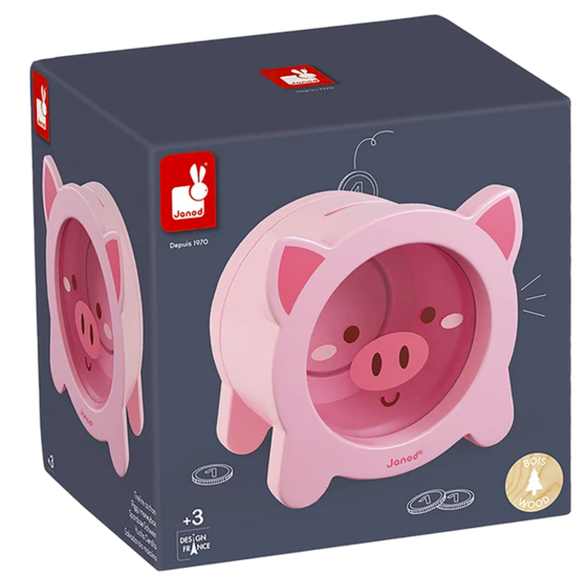 Janod Piggy Bank Pig