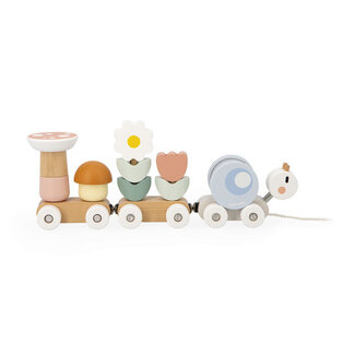 Janod Sweet Cocoon Snail Train