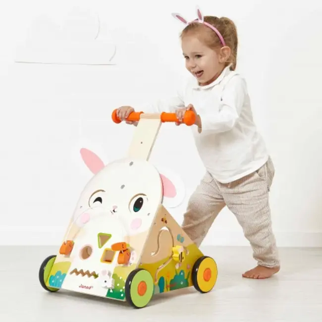 Janod Rabbit Baby Walker