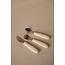 Micasso & Co Cream Stainless Steel Toddler Cutlery