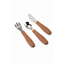 Micasso & Co Caramel Stainless Steel Toddler Cutlery