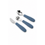 Micasso & Co Majestic Blue Stainless Steel Toddler Cutlery