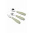 Micasso & Co Soft Green Stainless Steel Toddler Cutlery