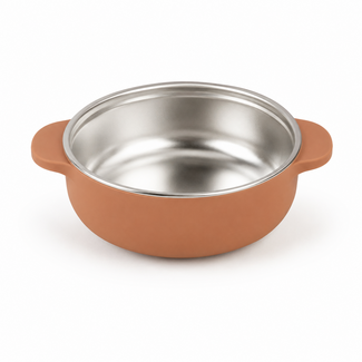 Micasso & Co Caramel Stainless Steel Bowl