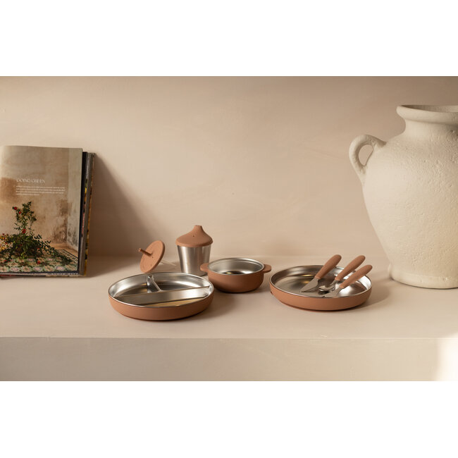 Micasso & Co Caramel Stainless Steel Bowl