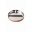 Micasso & Co Caramel Stainless Steel Suction Divided Plate