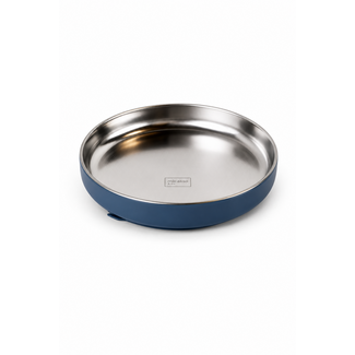 Micasso & Co Majestic Blue Stainless Steel Suction Plate