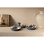 Micasso & Co Majestic Blue Stainless Steel Suction Divided Plate