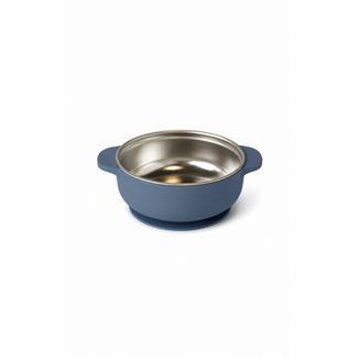 Micasso & Co Majestic Blue Stainless Steel Suction Bowl