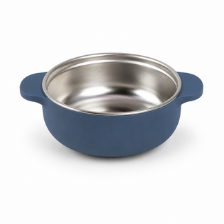 Micasso & Co Majestic Blue Stainless Steel Bowl