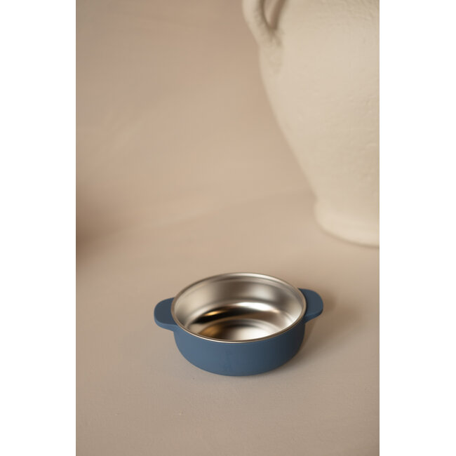 Micasso & Co Majestic Blue Stainless Steel Bowl