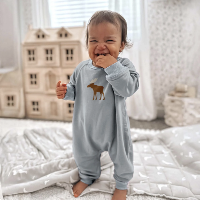 günamüna Moose Bamboo Fleece Jumpsuit