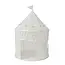 3 Sprouts Blueberry/Ivory Recycled Fabric Play Tent Castle