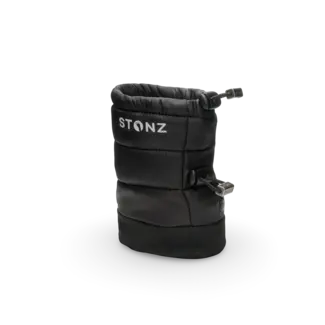 Black Puffer Booties Baby