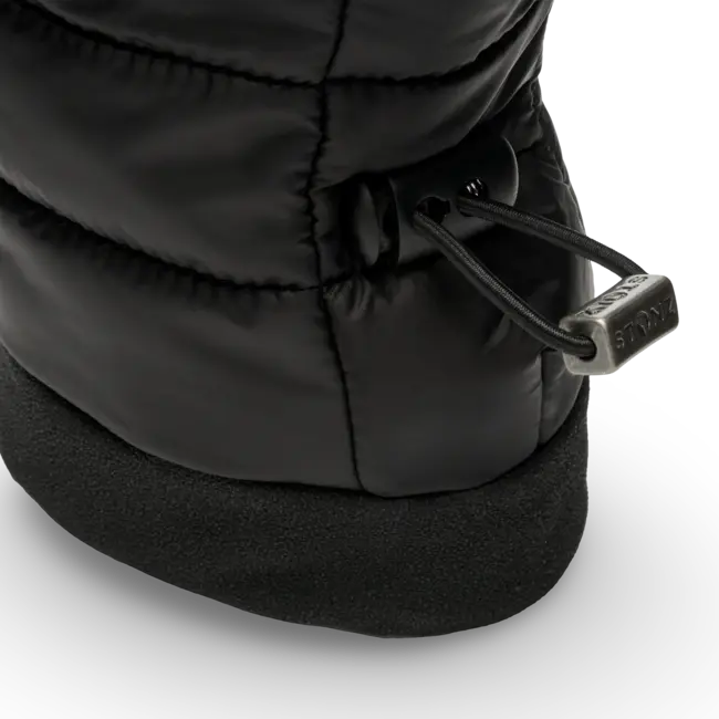 Black Puffer Booties Baby