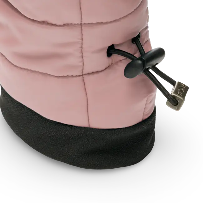 Pink Puffer Booties Toddler