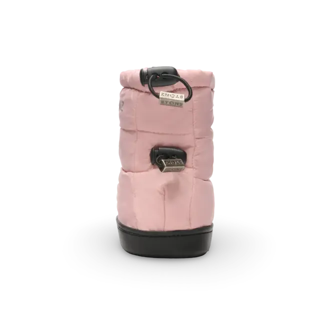 Pink Puffer Booties Toddler