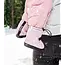 Pink Puffer Booties Toddler