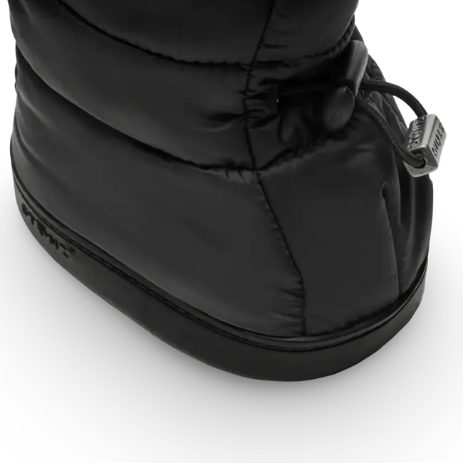 Black Puffer Booties Toddler