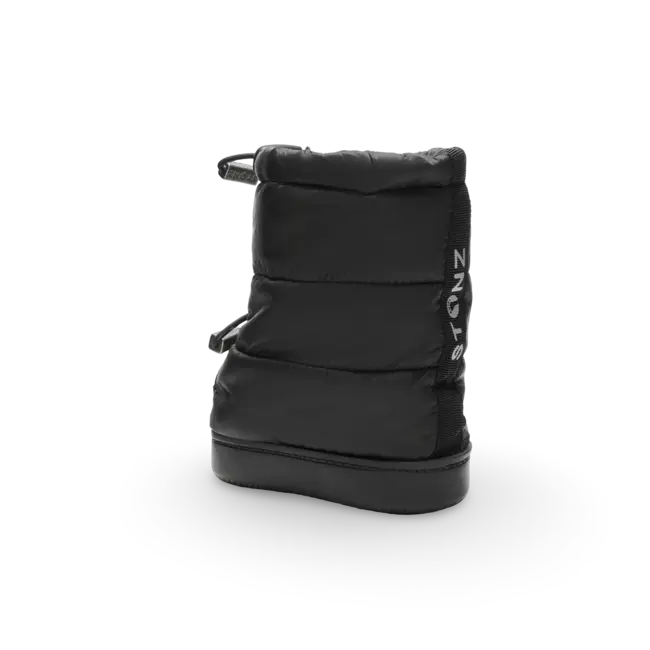Black Puffer Booties Toddler