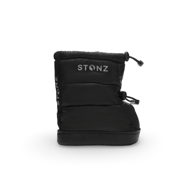 Black Puffer Booties Toddler