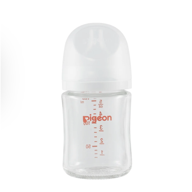 Pigeon 5oz Glass Bottle w/ SS Nipple