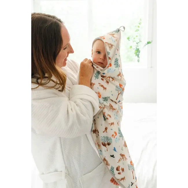 Loulou Lollipop Llama Adventures Hooded Towel Set