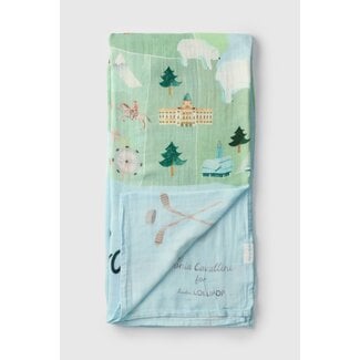 Loulou Lollipop Canada Muslin Swaddle