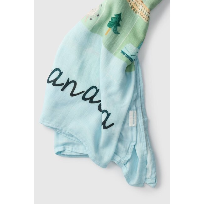 Loulou Lollipop Canada Muslin Swaddle