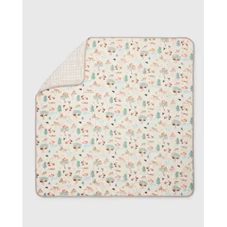 Loulou Lollipop Llama Adventures Muslin Quilt Blanket