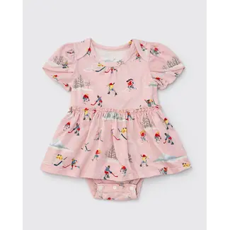 Loulou Lollipop She Shoots, She Scores Bodysuit Dress in TENCEL