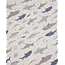 Loulou Lollipop Sharks Fitted Crib Sheet