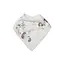 Loulou Lollipop Hedgehogs Bandana Bib Set, 2pk