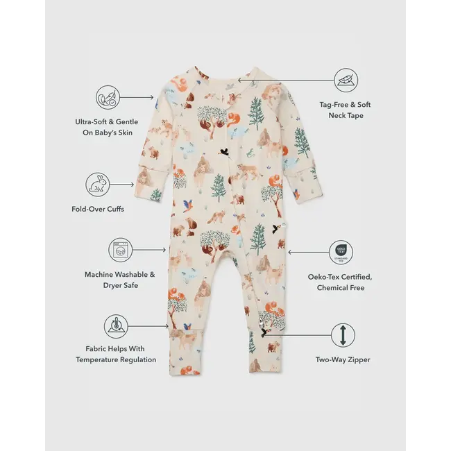 Loulou Lollipop Llama Adventures Sleeper in TENCEL