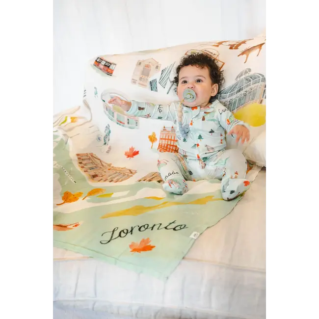 Loulou Lollipop Canada Sleeper in TENCEL