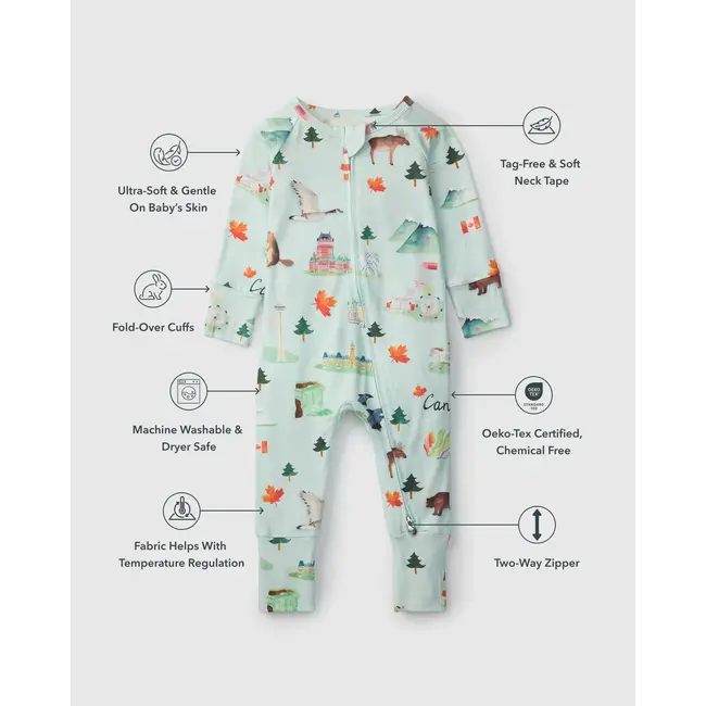 Loulou Lollipop Canada Sleeper in TENCEL