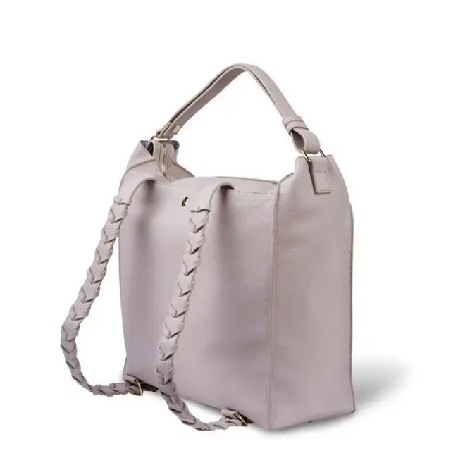 Grey Blush Lucia Backpack Diaper Bag