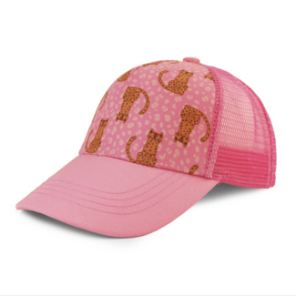 FlapJackKids Leopard Kids Printed Ball Cap