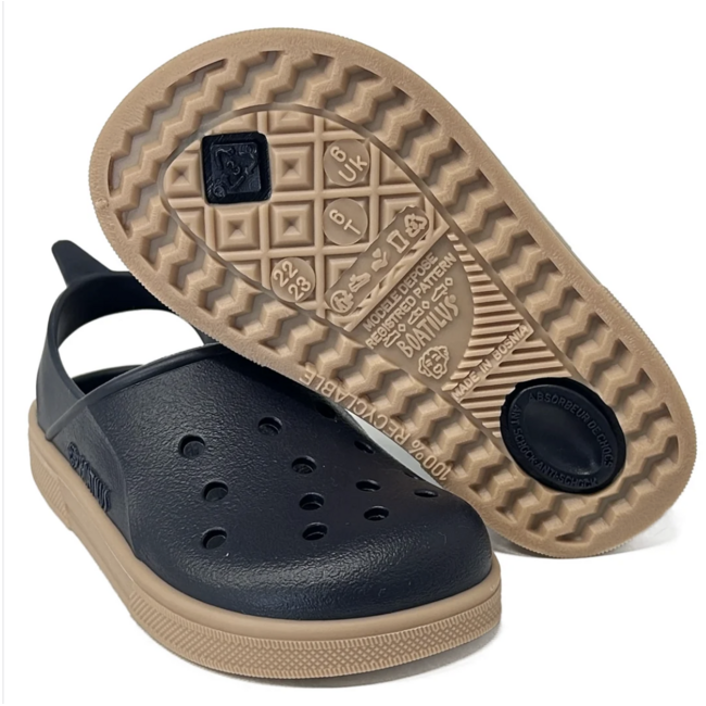 Boatilus Navy/Beige CLOGGY