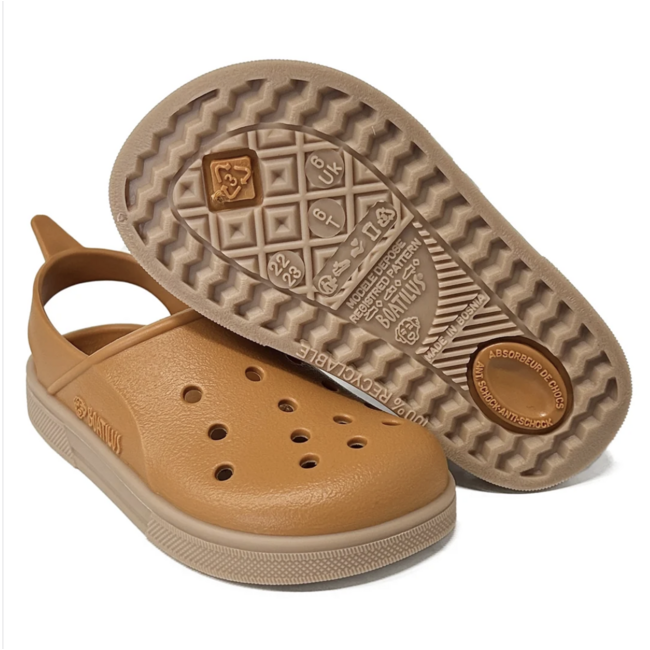 Boatilus Pumpkin/Beige CLOGGY