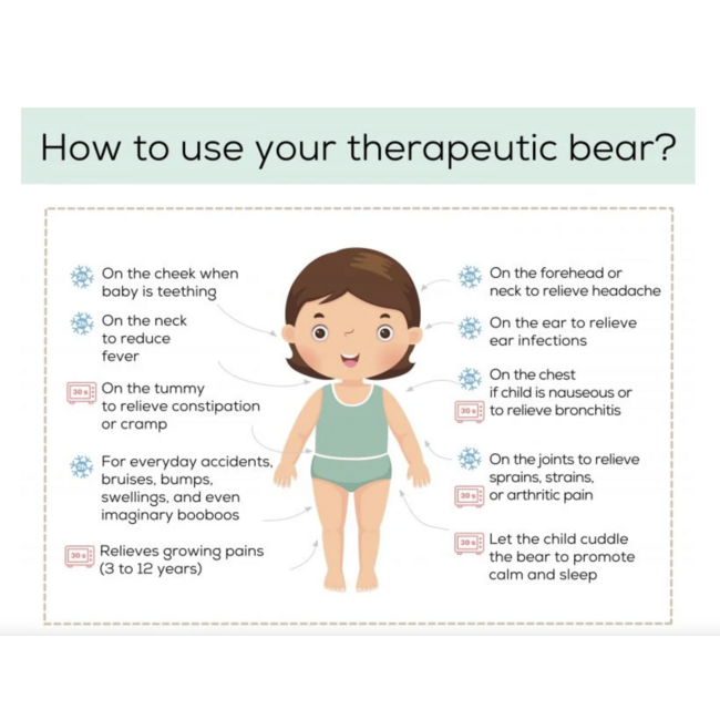 Béké Bobo Béké Bobo Therapeutic Bear - Prairie
