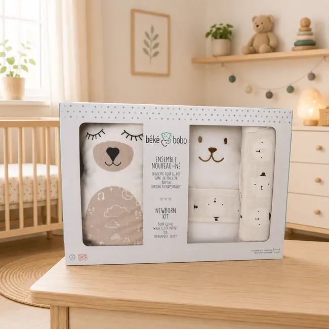 Béké Bobo Béké Bobo Newborn Gift Set - Samy