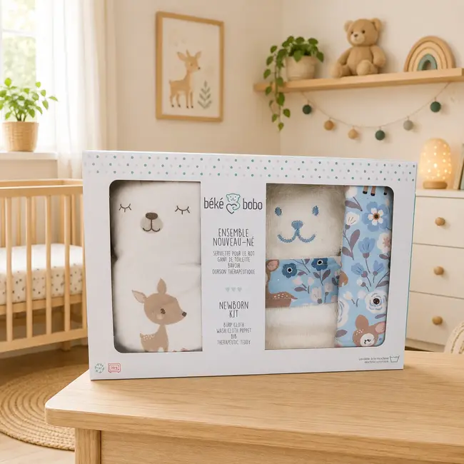Béké Bobo Béké Bobo Newborn Gift Set - Mia