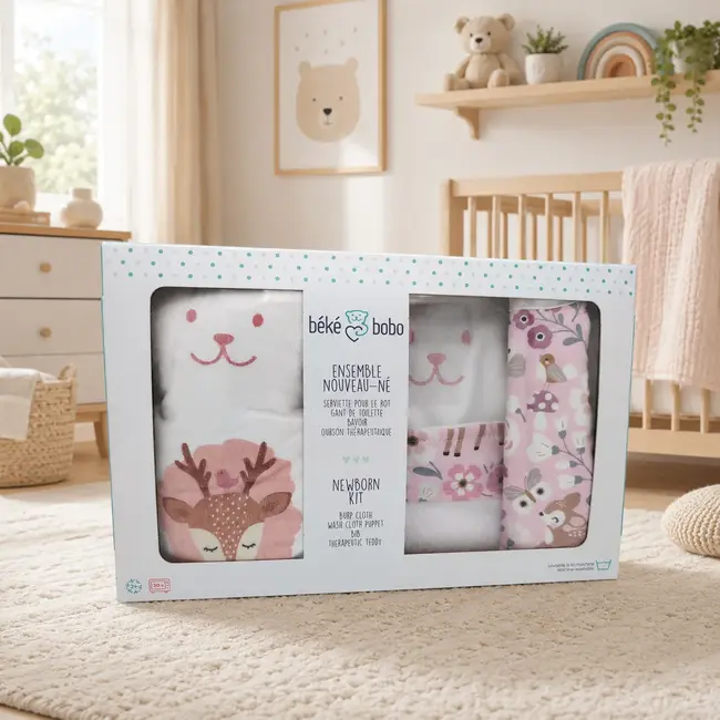 Béké Bobo Béké Bobo Newborn Gift Set - Emma