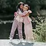 KID.ORCA Pale Rose Organic French Terry Kid Sweatpant