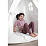 KID.ORCA Deep Mauve Organic Extra Long Leggings