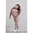 KID.ORCA Stripe/Mauve Organic Cotton Leggings