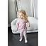KID.ORCA Stripe/Mauve Organic Cotton Leggings