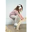 KID.ORCA Stripe/Dove Organic Cotton Leggings